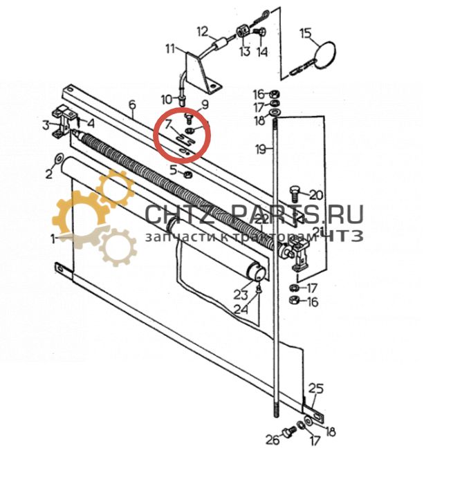 Накладка 08973